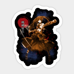 Kotori Itsuka's Fiery Spirit Captain Tee Sticker